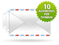 10 addresses per domain 10 addresses per domain